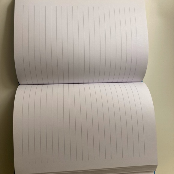 NWT Blue “Be Your Best” Notebook - Picture 3 of 3